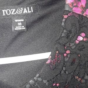 Floral homecoming dress